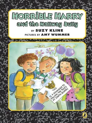 cover image of Horrible Harry and the Hallway Bully